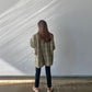 Vintage Loose Women Plaid BlazerAutumn Chic Double Breasted Female Long Sleeve Suit Jackets Stylish Ladies Blazer