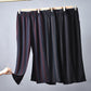Mother Pants Women's Thin Summer Casual Elastic Ice Silk Women's Pants Middle-aged and Elderly Loose High-waist Elastic Waist Trousers