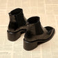 Short Boots Women's Spring and Autumn Plush Boots Winter Versatile Thick Middle Heel Martin Boots