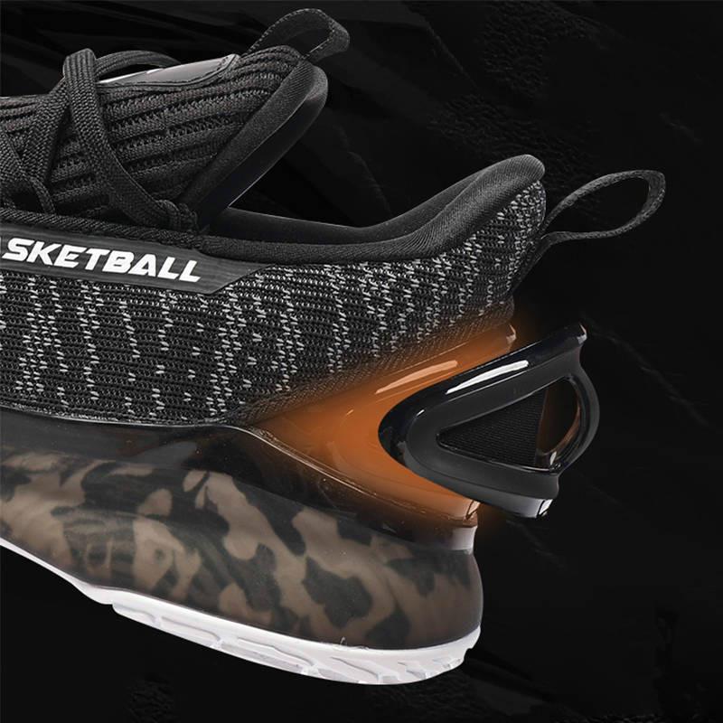 Men's Basketball Shoes Outdoor Running Shoes Men's Lightweight Non-slip Sneakers