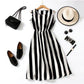 Sweet Floral Chiffon Dress Women's Mom Maternity Wear Student Wear Fairy Skirt