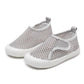 Boys and Girls Summer Shoes Children's Soft Sole Sport Light Flat Shoes Anti-slip Solid Color Casual Hollow Out Mesh Shoes