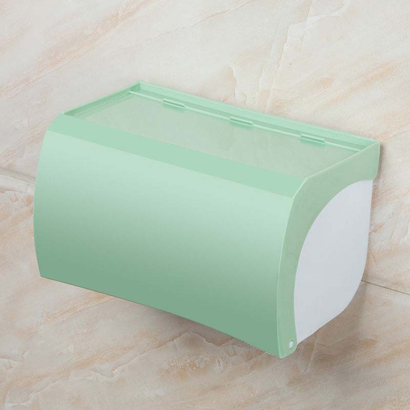 Bathroom Paper Towel Box Plastic Toilet Bathroom Waterproof Hand Paper Roll Paper Box Equipment Paper Towel Carrier Paper Box