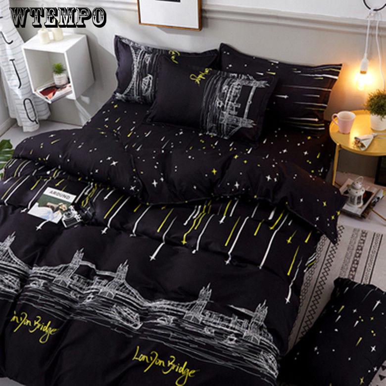 Bedding Set King Queen Full Twin Luxury Quilt/duvet Cover Bed Linen Bedclothes S