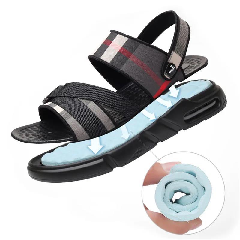Summer Increased Air Cushion Men's Sandals Sports and Leisure Beach Sandals