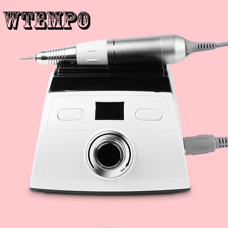 Art Drilling Grinding Pen Machine Set Manicure Pedicure Tools With Foot Switch Nail Drill Machine