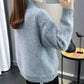Winter Casual Simple Sweater Long-sleeved Pullover Knit Bottoming Shirt Young Women's Top