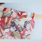 Printing  XL-XXXXXXL Summer Polyester Short-sleeved Knee-length A-line Dress
