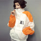 Loose All-match Sunscreen Sports Jacket Baseball Jacket Short Color-blocking Ultra-thin Breathable Jacket Women