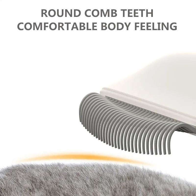 Cat Hair Pet Grooming Shell Comb Cat Supplies Cleaner Combing Artifact Pet Dogs Floating Hair Remover Knots Hair Cleaner Pets Cats Massage Combs