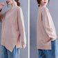Spring and Autumn Models Plus Fertilizer Plus Size Long-sleeved Sweater Women's Loose T-shirt Sweatshirts