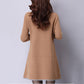 Autumn and Winter Long Round Neck Sweater Skirt Fashion Casual Knitted Bottom Skirt Simple Female Sweater Dress