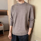 Autumn and Winter Half Turtleneck Sweater Men Loose Trend Base Sweater Casual Solid Color Sweater
