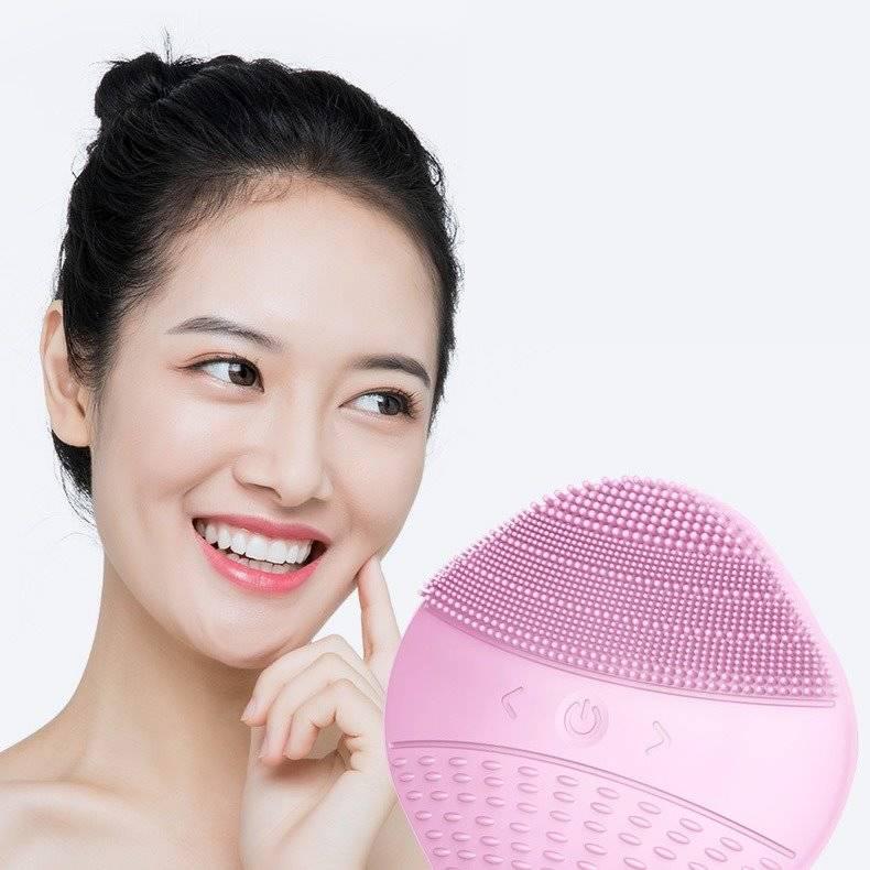 Sensory Electric Cleansing Instrument Face Washing Pore Cleaner Facial Beauty Charging Ladies
