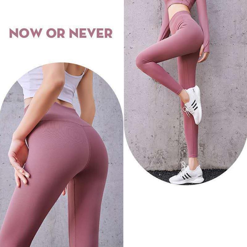 Peach Buttocks Yoga Pants Women's Plastic Slim Elastic High Waist Butt Lift Fitness Pants Bodybuilding Leggings Gym Sports Leggings Jogging Trousers