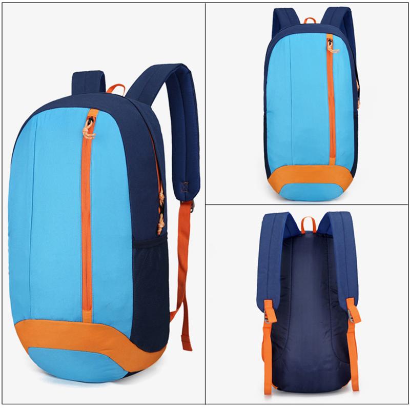 Backpack Men and Women Sports Bag Leisure Outdoor Travel Sports Mountaineering Bag Lightweight Small Backpack