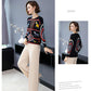 Autumn Winter Women 3d Printed Jumper O-Neck Knitted Pullover Casual Loose Wool Sweaters Outwear or Bottoming