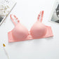 Women's Bra Gathered Without Steel Ring Bra Thin Section Anti-sagging Beautiful Back Light and Breathable Underwear Women