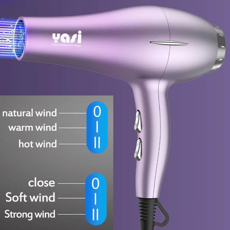 1400W Commercial High Power Hair Dryer Set Negative Ion Hair Care Hot/cold Hair Dryer for Home Hair Salon