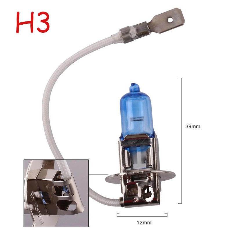 Car Headlight Bulb H1 H3 H4 H7 H9 H11 9005 9006 100W High Beam Fog Lamp Ultra White Light Low Beam Truck Xenon Gold Light Ultra Bright