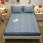 Fitted Waterproof Twin Mattress Cover Cotton Thick Printed Bedspread Bed Sheet Mattress Protector