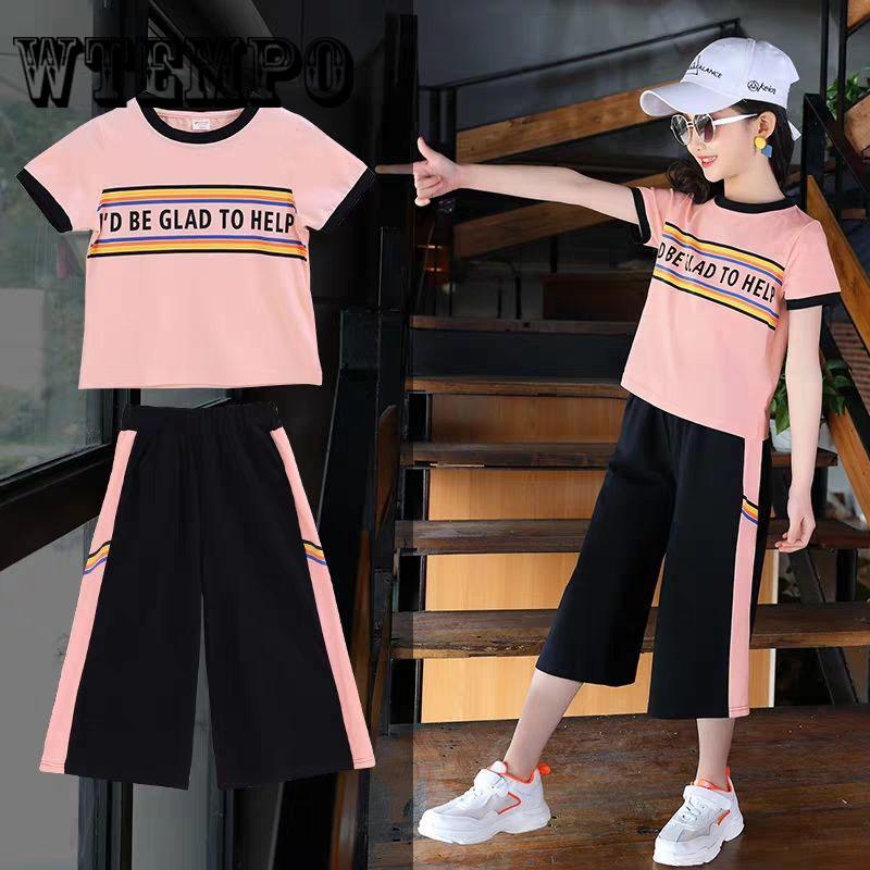 T-shirt Baby Girls Sleeveless Outfit Clothes Set