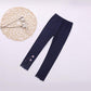 Girls Spring and Autumn Ruffled Leggings Korean Children's Trousers Slim Stretch Pants Casual Pants