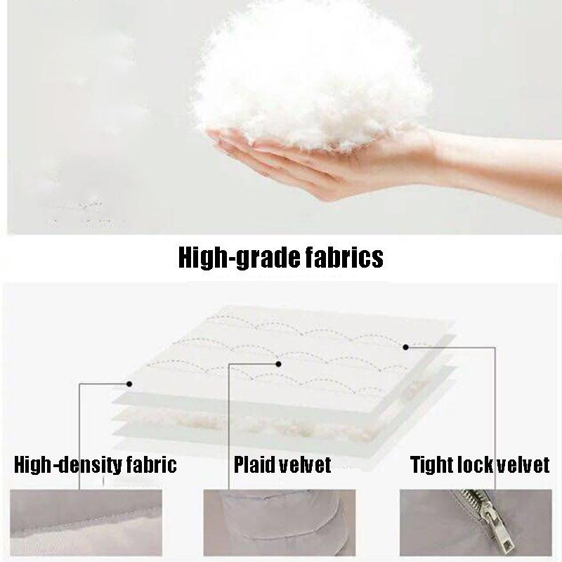Women's Mid-length Over-the-knee Winter Padded Clothes Fashion Loose Students Thick Bread Clothes
