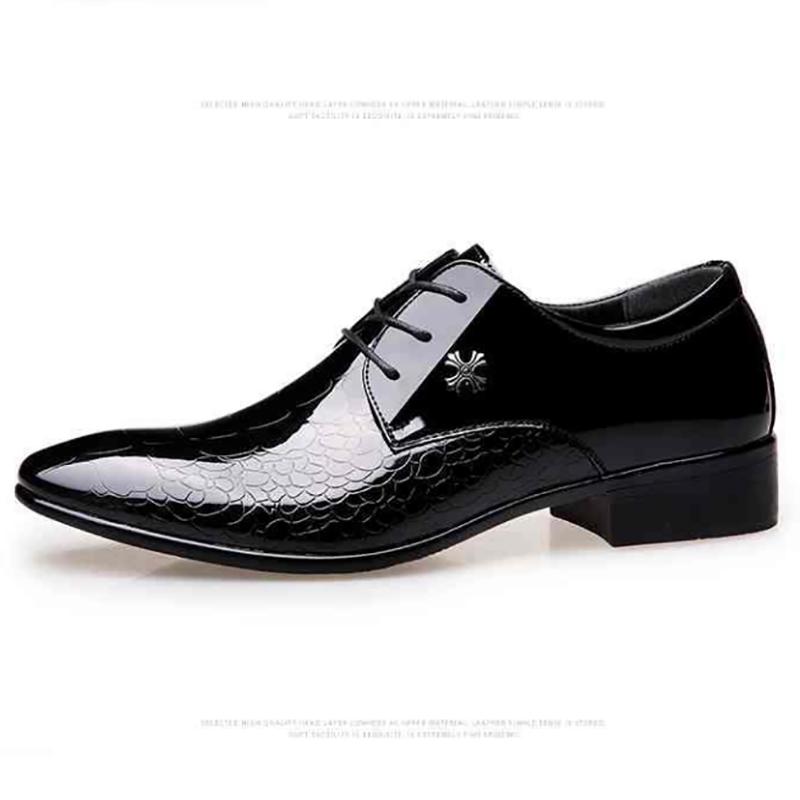 Men's Business Dress Shoes Casual British Pointed Shoes Soft Soles Korean Youth Trend Shoes
