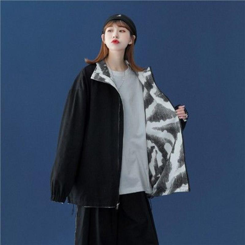 Women Wear Loose and Versatile Retro Coat Jackets for Autumn and Winter