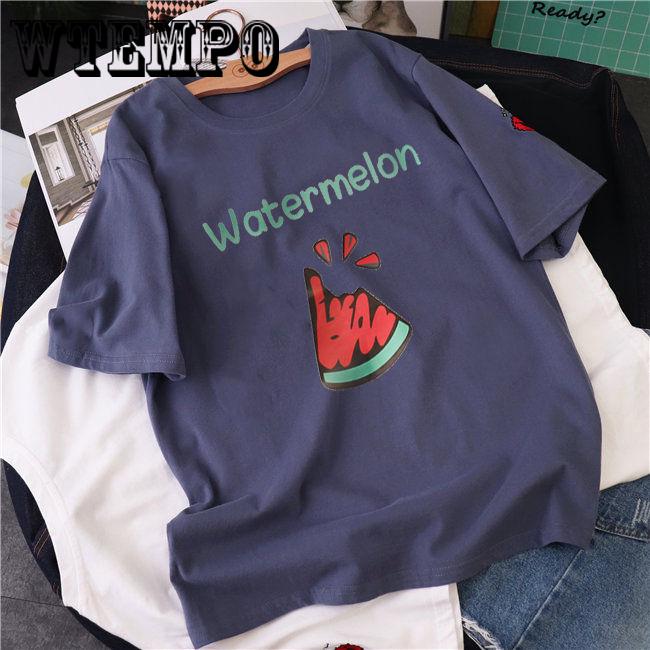 Modern Fashion T Shirt Women Clothes Summer Casual Cartoon Print Tshirt Harajuku Tops Vogue T-shirt