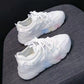 Women's Summer Sports Shoes Daddy White Shoes All-match Student Casual Running Shoes Light Casual Shoes Mesh Shoes