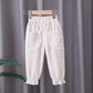 Girls' Pants Spring Models Children's Spring and Summer Children's Clothing Children's 0-4 Pants Outer Wear Girls Casual Spring Trousers