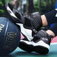 38-44 Men Mesh Sneakers Wear-resistant Basketball Shoes Deodorant Comfortable High-top Running Shoes