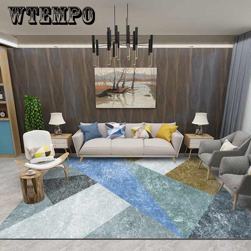European Geometric Carpet For Living Room Children Bedroom Rugs And Carpets  Cloakroom Carpet