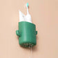 Bathroom Wall-mounted Toothbrush Storage Frame Wash Table Comb Toothpaste Storage Box