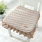 Dining Chair Cushion Four Seasons General Plush Chair Cushion Thickened Anti-slip Strap Stool Cover Cushion