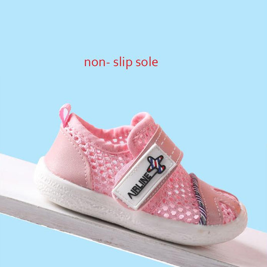 Children's Shoes In Spring and Summer Boys and Girls Sports Shoes Breathable Soft Sole Antiskid Casual Light Shoes