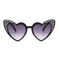 Kids Sunglasses Baby Heart shaped Sun Glasses Kids Rhinestone Fashion Love Eyewear Gift For Children