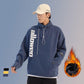 Youth Men Streetwear Fleece Hoodies Imitated Mink Wool Pullover Winter Big Pocket Sweatshirts Casual Turtleneck Tops
