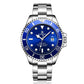Mens Watches Fashion Luxury Business Waterproof Automatic Mechanical Watch Mens Steel Clock