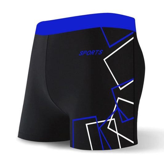 Boxer Anti-Awkward Slim Fashion High Waist Short Swimming Shorts