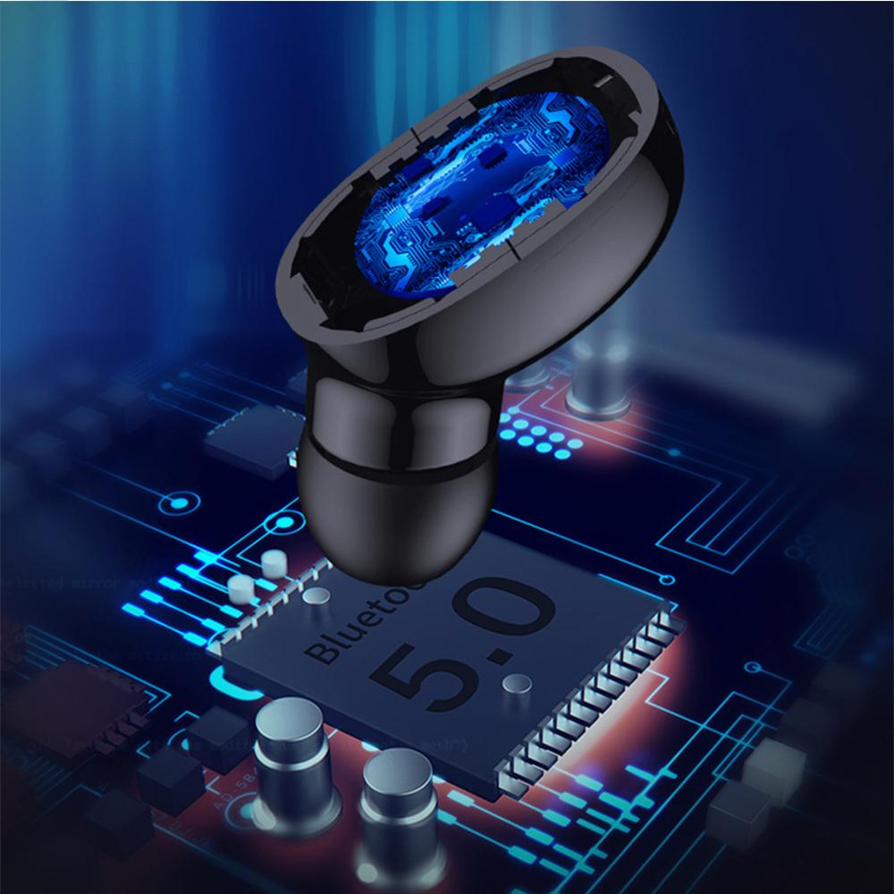 Bluetooth Earphones Mini LED Display Headphone Stero Sound 2000mah Power Bank Sport Wireless Headset