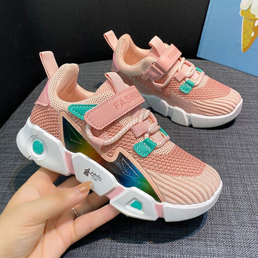 New Mesh Kids Sneakers Lightweight Children Shoes Casual Breathable Boys Shoes Non-slip Girls Sneakers