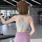 Women's M-XXXXL Size Sports Underwear High-strength Shockproof Gather Anti-sagging Zipper Bra Vest-style Yoga Bra Running Beauty Back Gym Fitness Bra