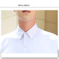 Four-piece Summer White Shirt Men's Short-sleeved Slim Thin Shirt Business Professional Formal Wear Overalls