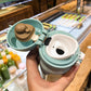 Winter Thermos Cup Male and Female Students 304 Stainless Steel Vacuum Flask Cartoon Cute Water Cup Tea Cup Easy To Carry Water Cup Milk Cup