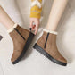 Warm and Velvet Snow Boots Women's Boots Autumn and Winter Thickened Short Boots Cotton Shoes Non-slip Short Boots