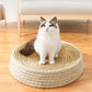 Grass Nest Bowl-shaped Cat Scratching Board Wear-resistant Cat Claw Cat Nest Woven Rattan Nest Willow Pet Toy Supplies