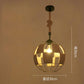 Hemp Rope Chandelier American Pastoral Retro Restaurant Clothing Store Decorative Chandeliers